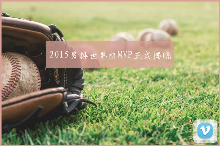 2015男排世界杯MVP正式揭晓